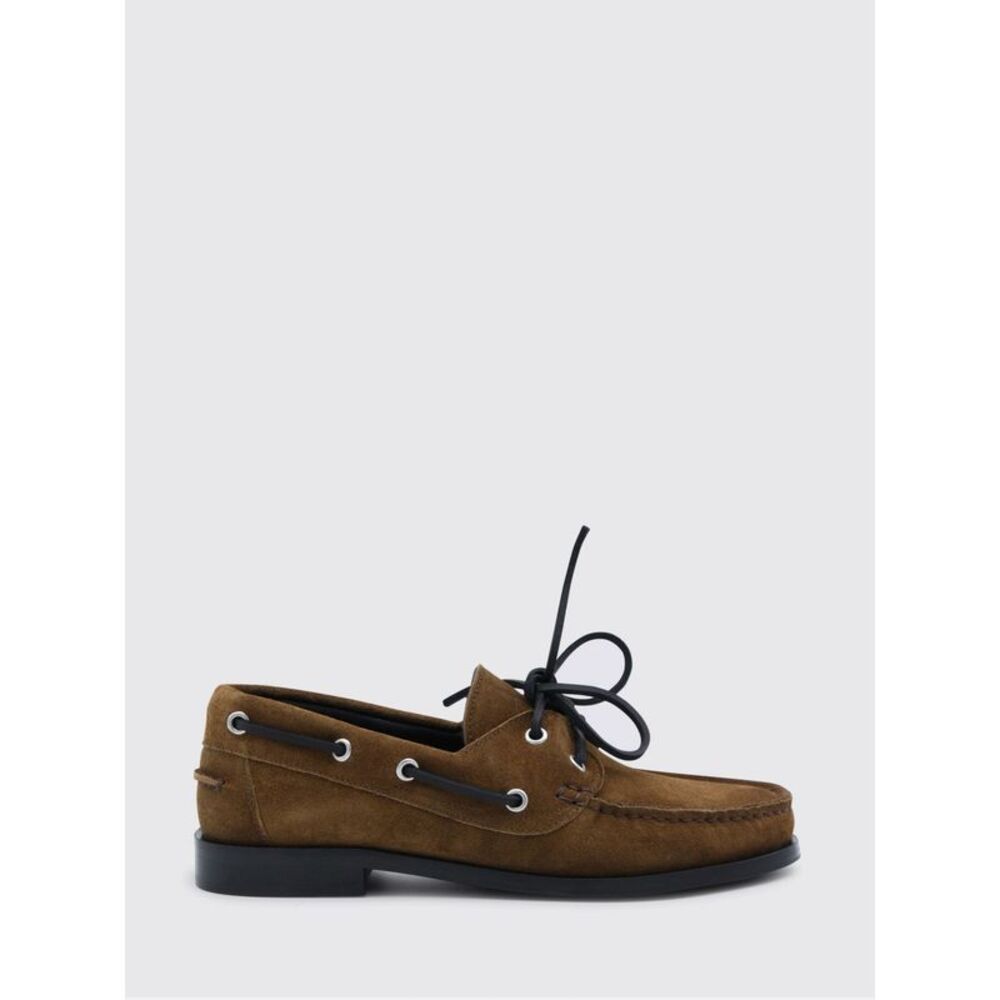Aeyde Women Suede Boat Loafers Aeyde